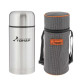 фото Термос (HS.TM-017) 750ML (широкое горло, чехол) TONAR /Китай/