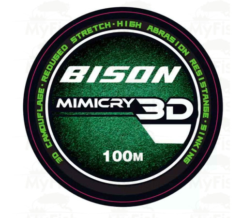 фото Леска BISON Mimicry 100M 0.14mm /Китай/