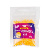 Пенопласт рыболовный Yaman Ваниль, d 4-7 мм, цв. жёлтый/Y-PP-02 /Китай/
