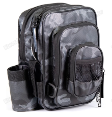 Сумка рыболовная поясная Яман Street Fishing MultiLock Pocket 16×19×24 см, цвет серый камуфляж