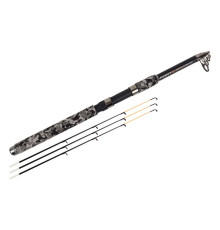 Удилище фидерное F-FISHING телескопическое Forts 2,4м тест max 100г