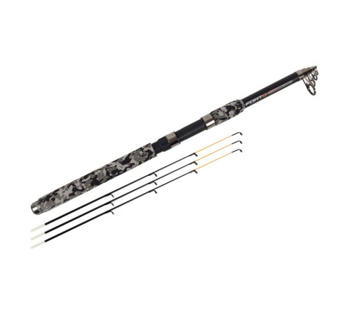 фото F-FISHING Удилище фидерное телескопическое Forts 2,4м тест max 100г
