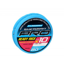 Готовые поводки FLAGMAN Sherman Pro Super Strong Ready Rigs №16 0,148mm,#12,80cm