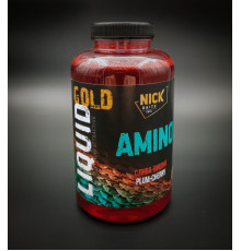 Жидкое питание ликвид NICK BAITS GOLD LIQUID AMINO (Слива-вишня)