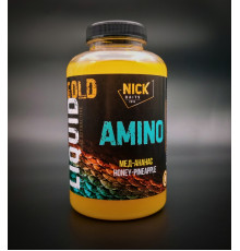 Жидкое питание ликвид NICK BAITS GOLD LIQUID AMINO (Мёд-Ананас)