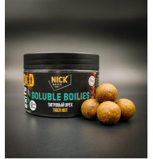 Насадки пылящие бойлы NICK BAITS GOLD SOLUBLE 20 мм (Тигровый орех), банка 35 шт
