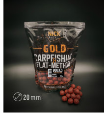 Бойлы прикормочные NICK BAITS GOLD SPECIALFISH 20 мм (Клубника), 1 кг