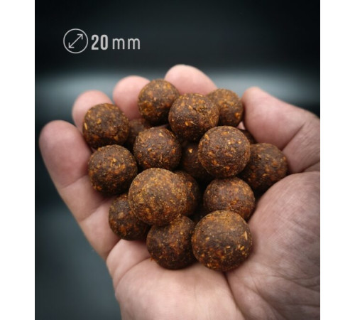 фото Бойлы прикормочные NICK BAITS GOLD SPECIALFISH 20 мм (Индийские специи-кальмар), 1 кг