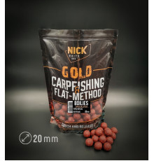 Бойлы прикормочные NICK BAITS GOLD SPECIALFISH 20 мм (Червь-мотыль), 1 кг