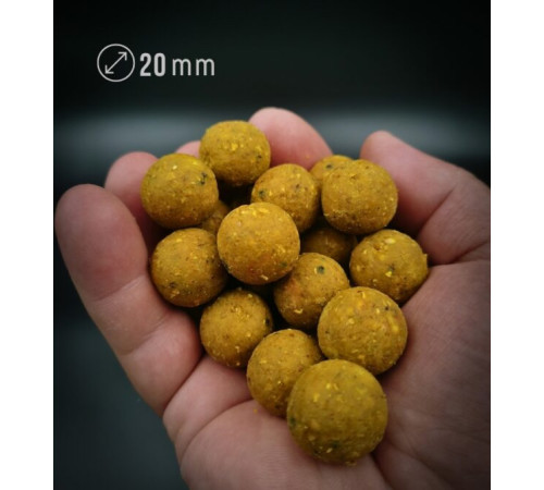 фото Бойлы прикормочные NICK BAITS GOLD FISHFRUITS 20 мм (Молочный орех), 1 кг
