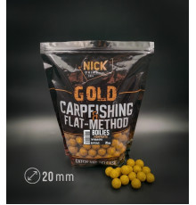 Бойлы прикормочные NICK BAITS GOLD FISHFRUITS 20 мм (Тигровый орех), 1 кг