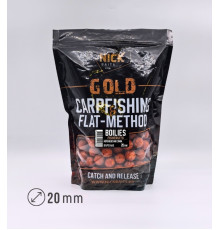Бойлы прикормочные NICK BAITS GOLD FISHFRUITS 20 мм (Королевская слива), 1 кг
