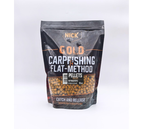 фото Пеллетс NICK BAITS GOLD OILED промасленный (Тигровый орех/Tiger nut), 1 кг