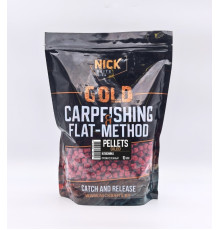 Пеллетс NICK BAITS GOLD OILED промасленный (Клубника), 1 кг