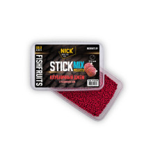 Стик-микс пеллетс Stick-mix pellets 3,5 мм NICK BAITS GOLD “FF” (Клубничный джем), 0,5 кг