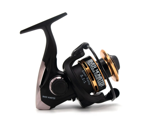фото Катушка безынерционная Namazu River Monster RM1000, 4+1 подшипника, металлическая шпуля/20/