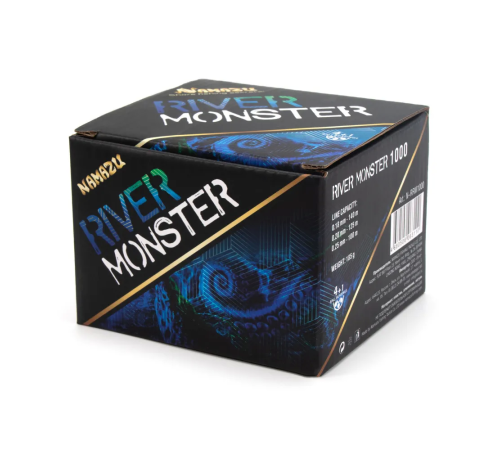 фото Катушка безынерционная Namazu River Monster RM1000, 4+1 подшипника, металлическая шпуля/20/