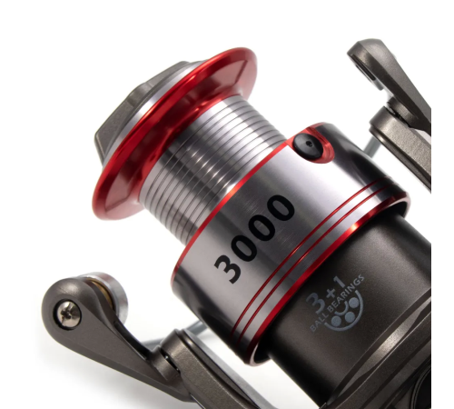фото Катушка безынерционная Namazu PRO Killer NEW KL3000, 3+1 подшипника, металлическая шпуля/20/