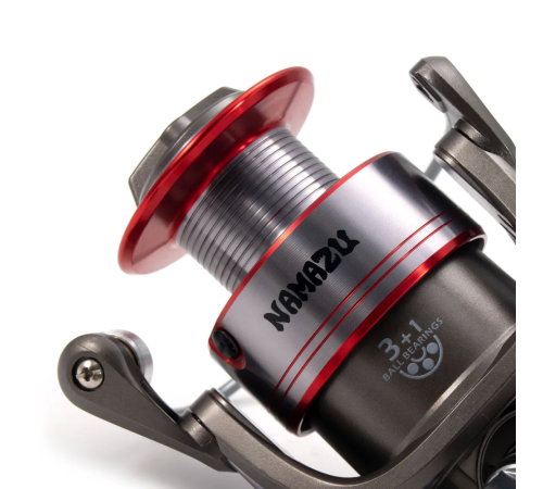 фото Катушка безынерционная Namazu PRO Killer NEW KL4000, 3+1 подшипника, металлическая шпуля/20/