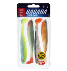 Lucky John 3D Series BASARA SOFT SWIM 5.0in MIX1 (4 шт)
