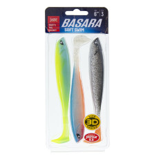 Lucky John 3D Series BASARA SOFT SWIM 6.0in MIX1 (3 шт)