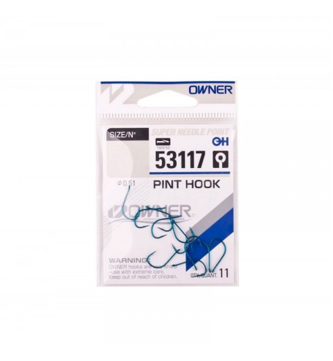 Крючок OWNER  Pint Hook blue №12 13шт