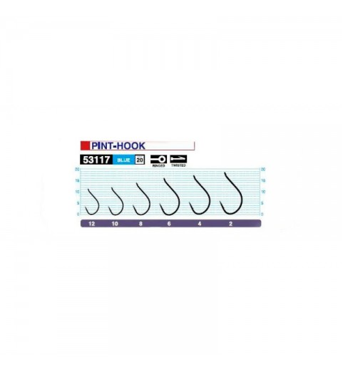 Крючок OWNER  Pint Hook blue №12 13шт