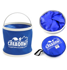 Ведро складное "СЛЕДОПЫТ", 9 л/40/50/
