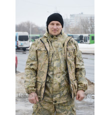 Костюм летний Тройка Песок ПРЕМИУМ (Горка 5 + жилет) (от производителя)