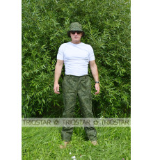 Брюки КМФ камуфляж с карманами (цвет зелёный пиксель)