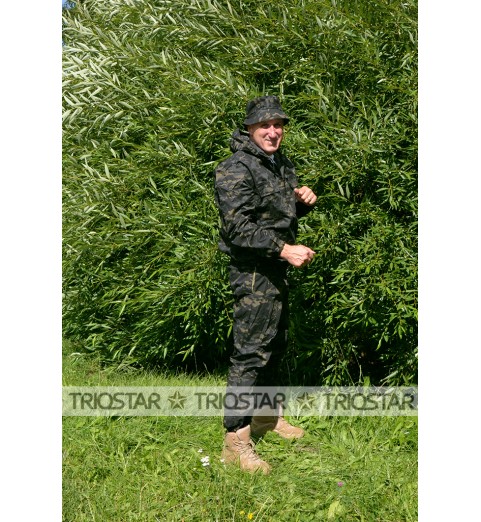 фото Костюм маскировочный летний (расцветка мультикам чёрный) + бандана В ПОДАРОК!