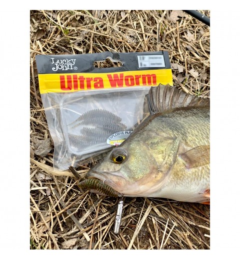 Слаги съедобные искусственные LJ Pro Series ULTRAWORM 1,4in (03.50)/PA03 12шт.
