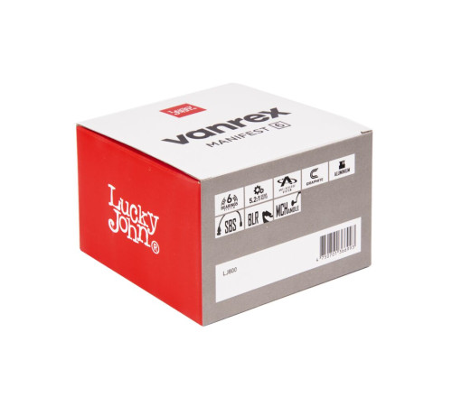 фото Катушка безынерционная Lucky John Vanrex MANIFEST 6 2000FD