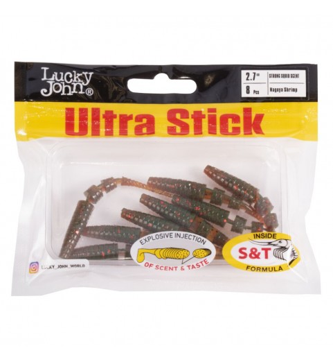 Слаги съедобные искусственные LJ Pro Series ULTRA STICK 2,7in (06.80)/085 8шт. Слаги съедобные искусственные LJ Pro Series ULTRA STICK 2,7in (06.80)/085 8шт.