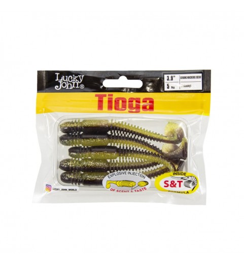 Виброхвосты съедобные искусственные LJ Pro Series TIOGA 3.9in (10.00)/T36 5шт. Виброхвосты съедобные искусственные LJ Pro Series TIOGA 3.9in (10.00)/T36 5шт.