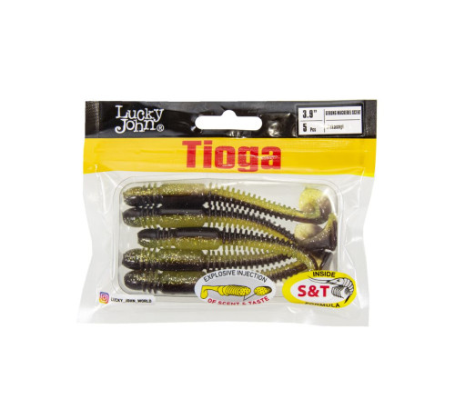 фото Виброхвосты съедобные искусственные LJ Pro Series TIOGA 3.9in (10.00)/T36 5шт.
