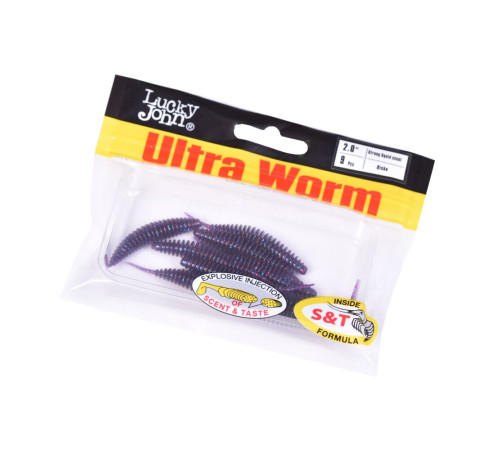 фото Слаги съедобные искусственные LJ Pro Series ULTRAWORM 2,0in (05.00)/S63 9шт.